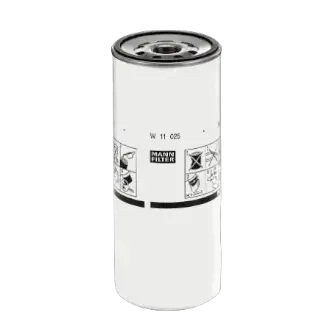[FL1372448] Oil filter MANN-FILTER W 11 025 - Oil filter designed for optimal engine oil filtration and reliable protection against wear and contaminants